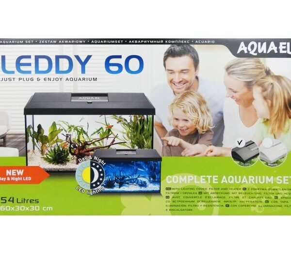 Leddy Black Tropical Aquarium 60cm 54lt