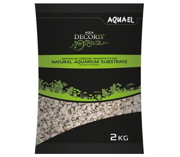 Aquael Dolomite White Gravel 2-4mm 2kg