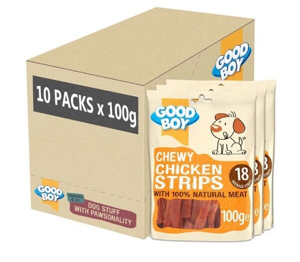 Good Boy Chicken Strips 100g