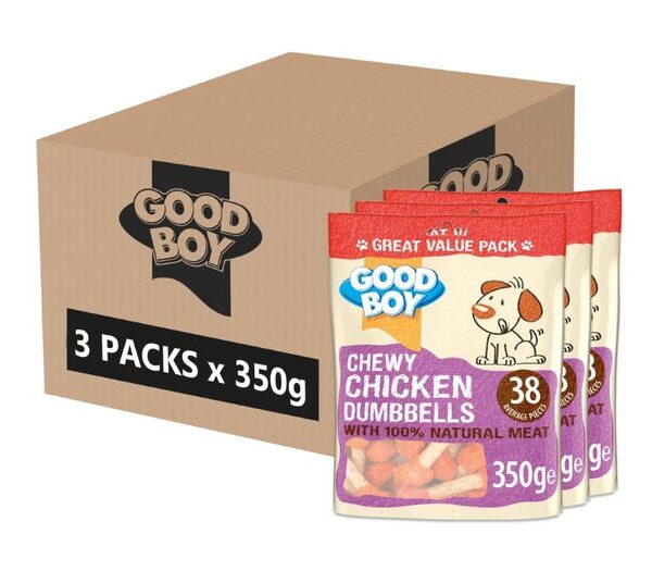 Good Boy Chicken Dumbells 350g Value Bag
