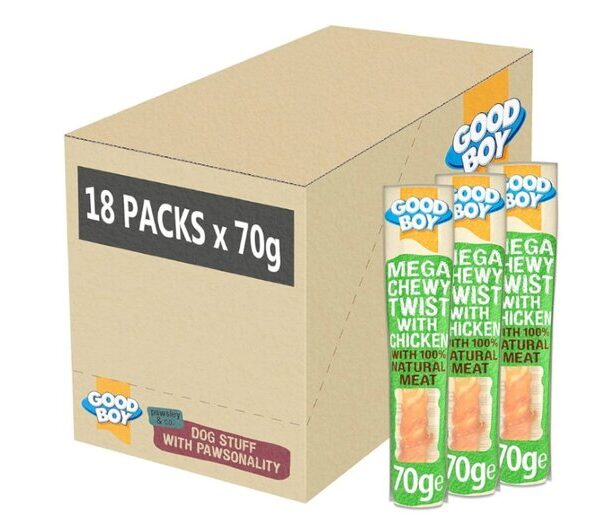 Good Boy Mega Twist Chicken 70g
