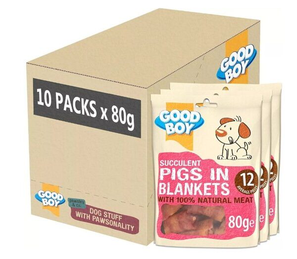 Good Boy Pigs in Blankets 80g