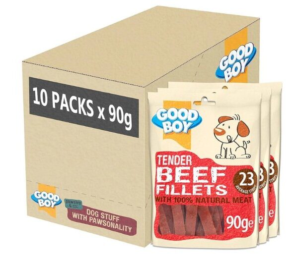 Good Boy Beef Fillets 90g