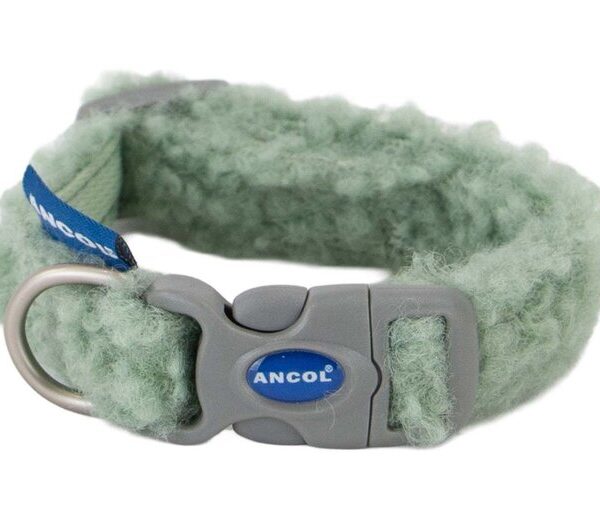 Teddy Bear Adj Collar Sage Med 30-50cm