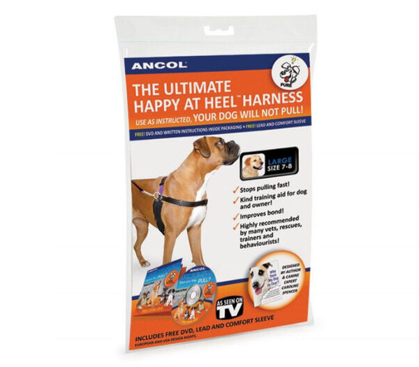 Happy at Heel Train Harness Small