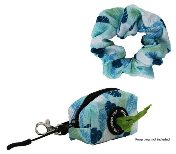 SOHO Leaf Poop Bag Holder & Scrunchie