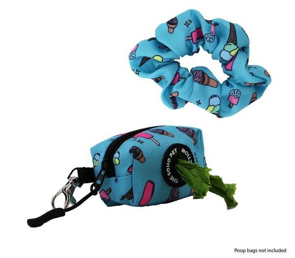 SOHO Ice Cream Poop Bag Holder & Scrunch