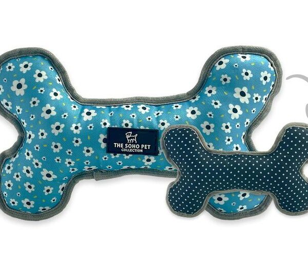 SOHO Reversible Bone Daisy/Polka 12"