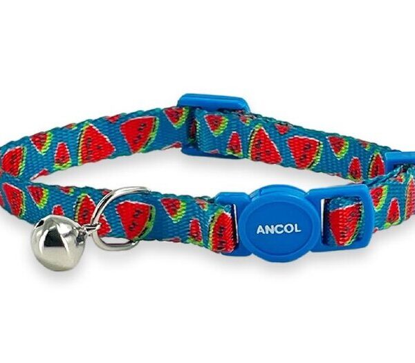 Watermelon Print Safety Cat Collar