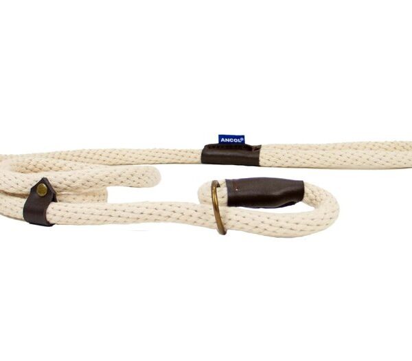 Cotton Slip Lead Natural 150x1.5cm