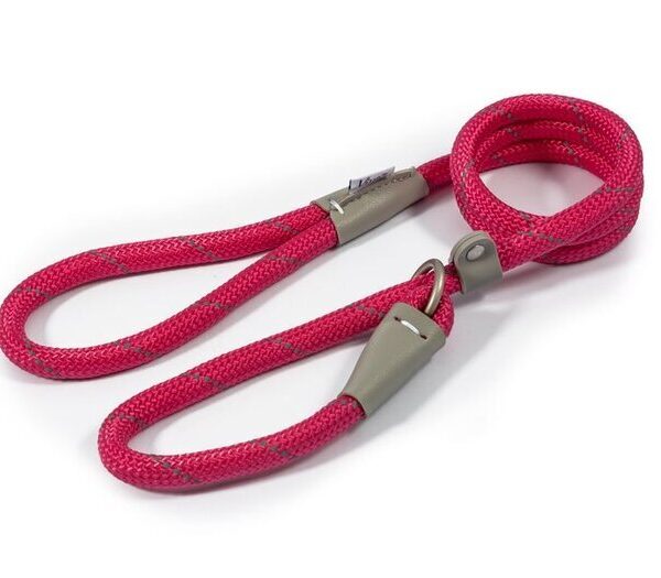 VIVA Rope Slip Lead Pink 12mm X 1.2m