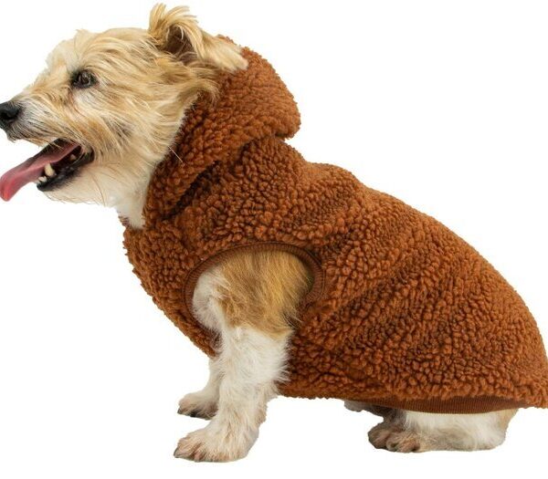 Teddy Sherpa Fleece Terracotta M