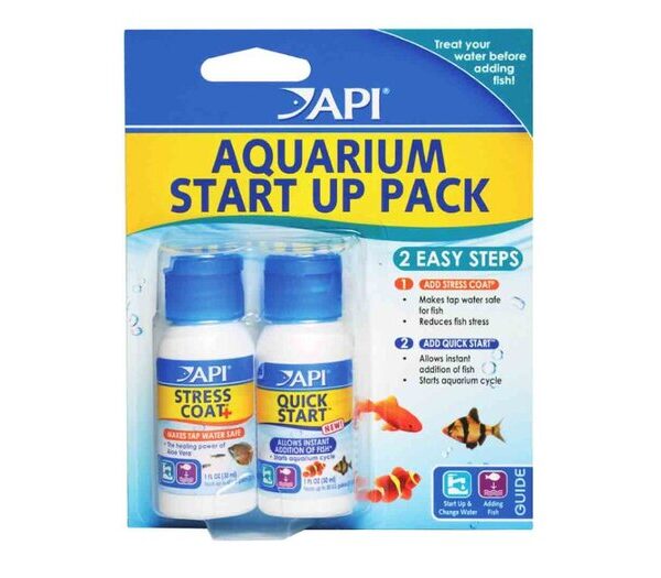API Aquarium Start-Up Pk Coat/Quick 30ml