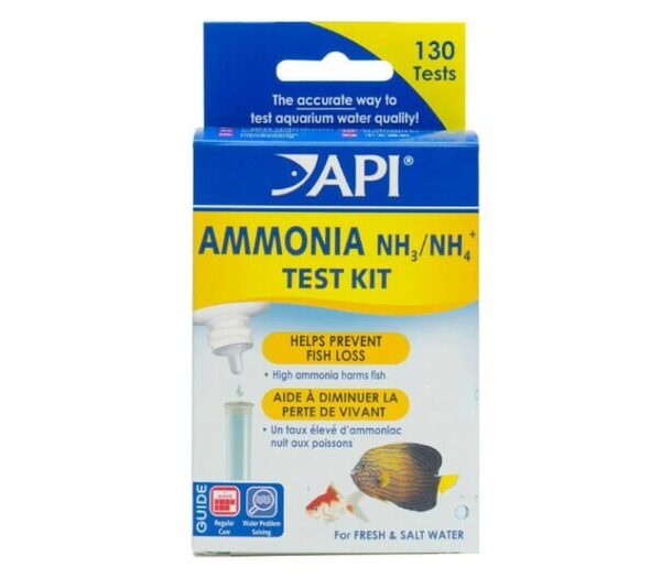 Ammonia Liquid Test Kit Fw/Sw 130 Tests