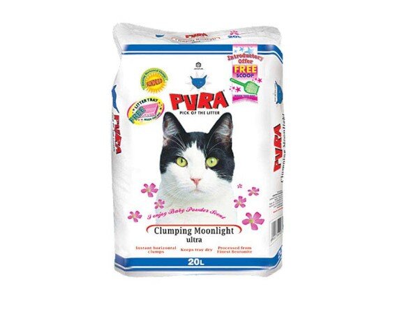 Pura Clumping Cat Litter - Lavender 20L