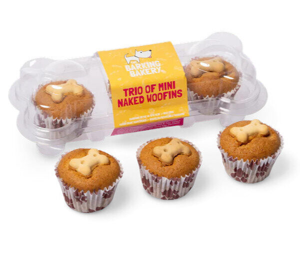 Barking Bakery Mini Uniced Trios 38g