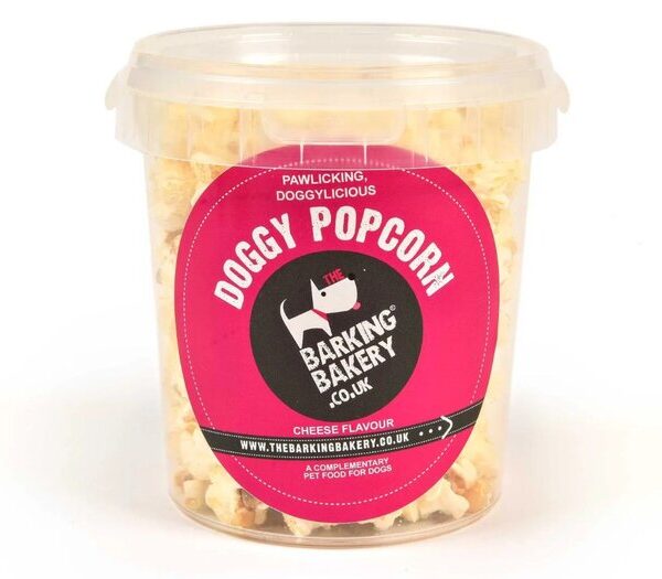 Doggy Cheesey Pupcorn Tub 55g
