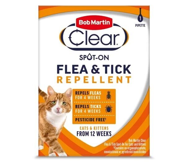 Roi BOB Mart Clear Spoton Flea Cat 4w