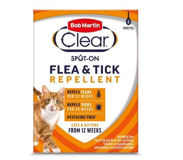 Roi BOB Mart Clear Spoton Flea Cat 24w