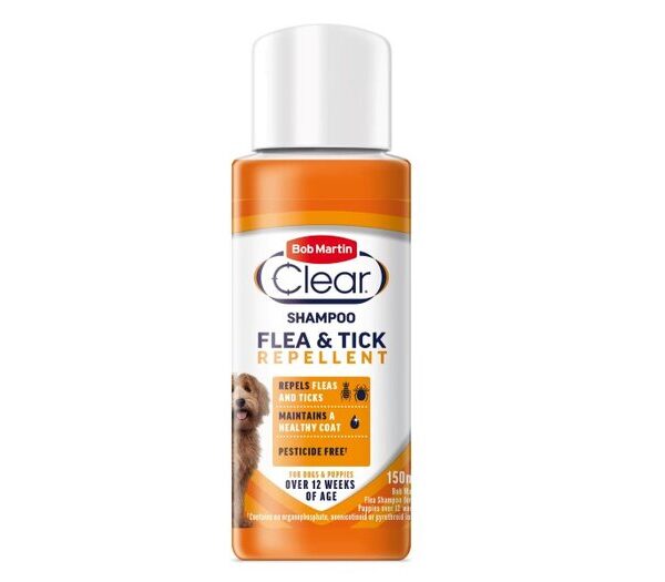 Roi BOB Mart Clear Flea S'poo Dog 150ml