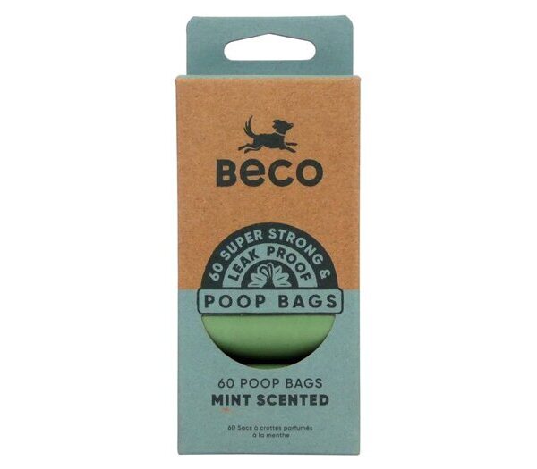 BECO Mint Scented Bags Large 60 -Rolls