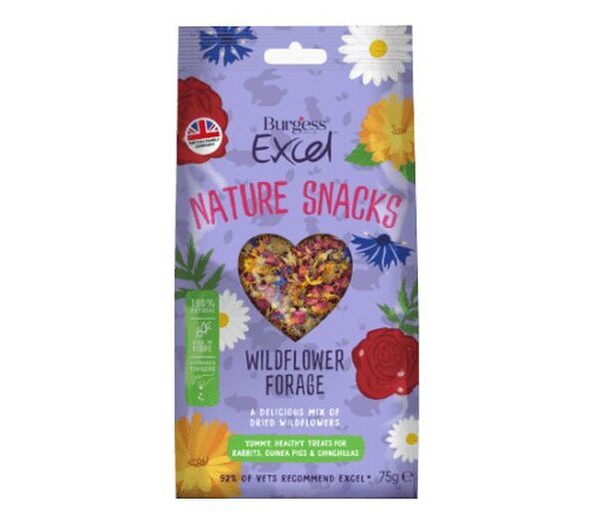 Burgess Excel Wild Flower Forage 75g