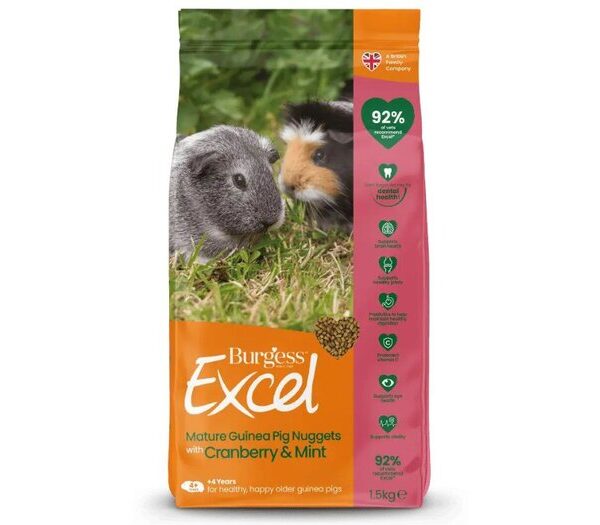 Burgess Excel Mature Guinea Pig 1.5kg