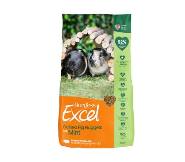 Burgess Excel Guinea Pig Mint 10kg