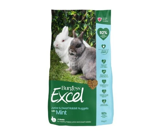 Burgess Excel Junior & Dwarf Rabbit 10kg