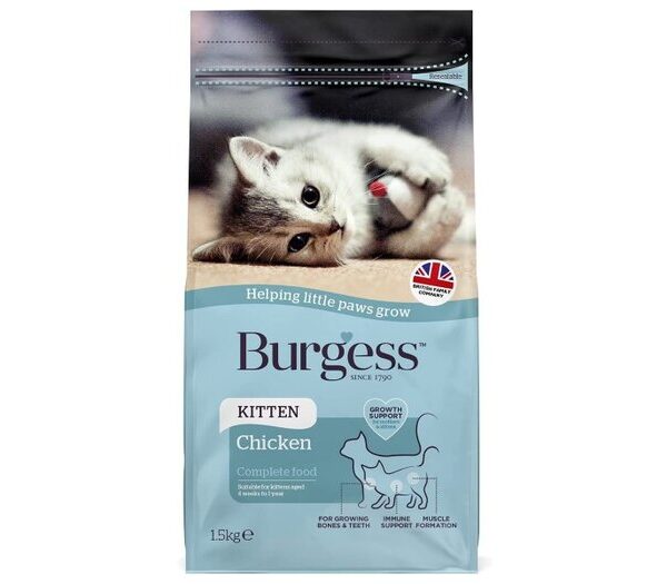 Burgess Cat Kitten Chicken 1.5kg