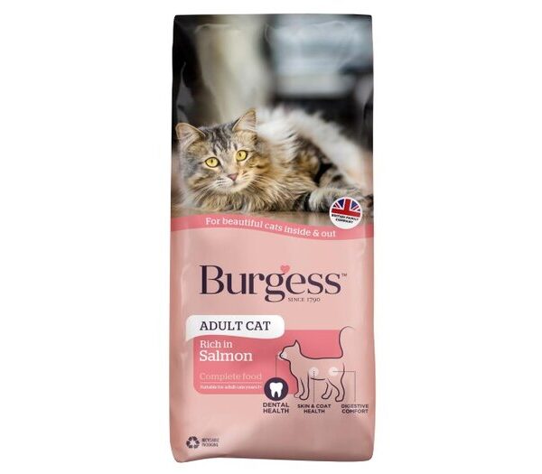 Burgess Cat Adult Scottish Salmon 1.5kg
