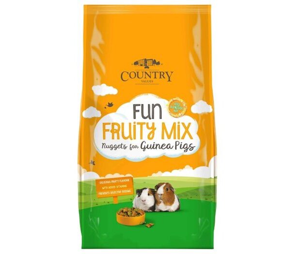 Burgess Fun Fruit Mix G.pig Nugget 1.5kg