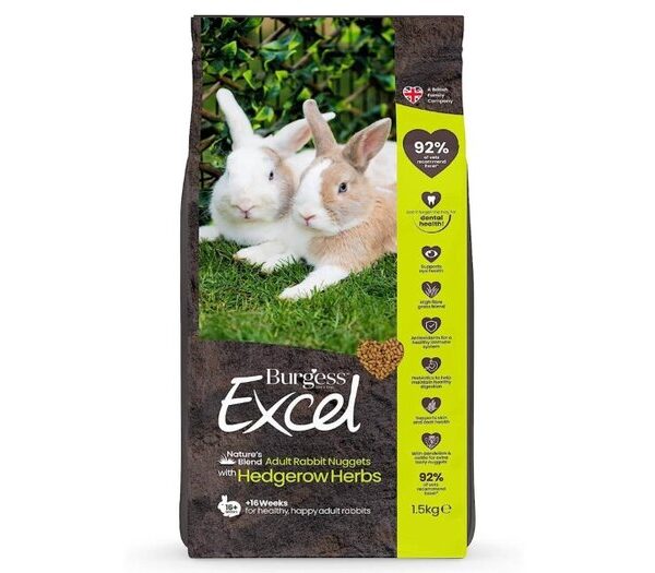 Burgess Excel Natures Blend Rabbit 1.5kg