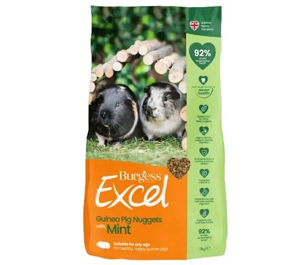 Burgess Excel Mint Guinea Pig 1.5kg