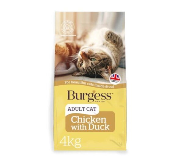 Burgess Cat Adult Chicken with Duck 4kg