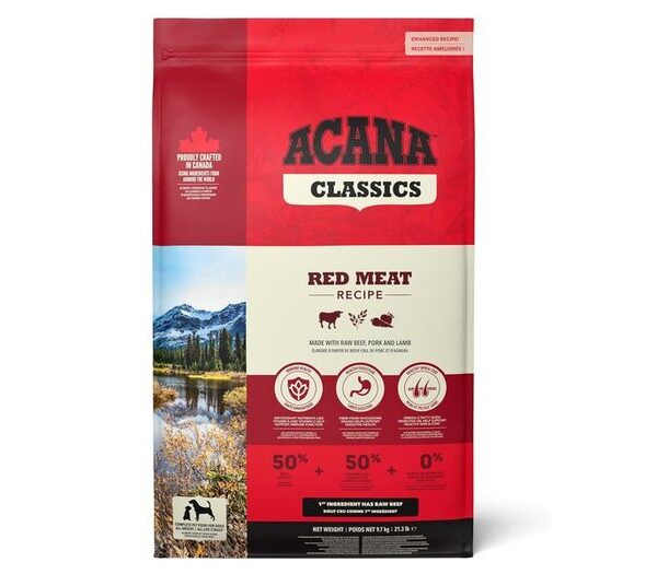 Acana 50% Classic Red Meat 9.7kg