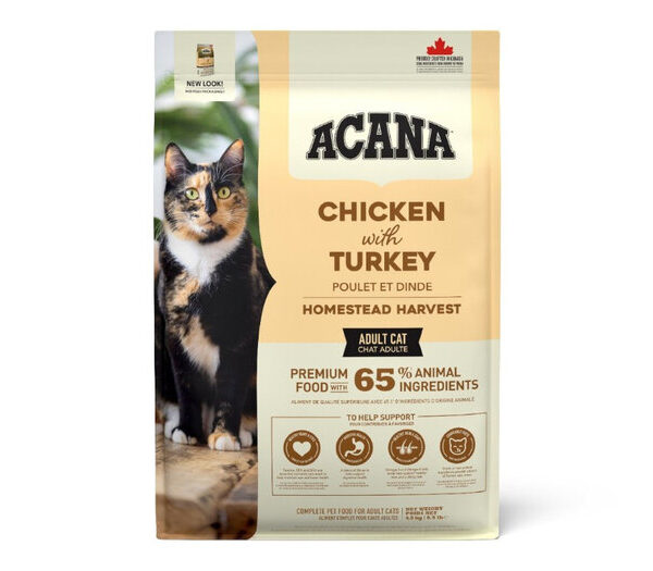Acana 65% Homestead Cat Chic & Tur 1.8kg