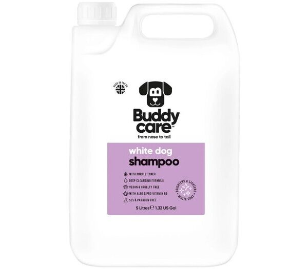 Buddycare 5L White Dog Shampoo