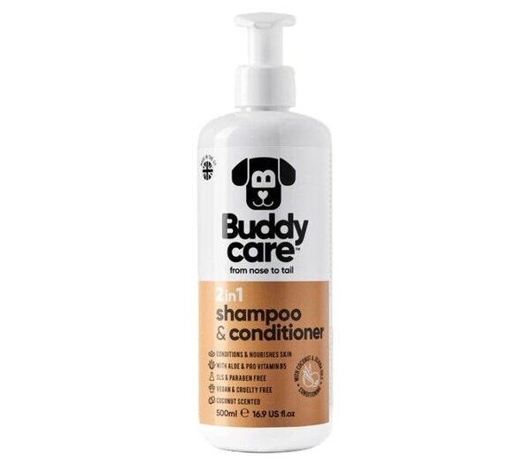 Buddycare 500ml 2 in 1 S'poo & Condit