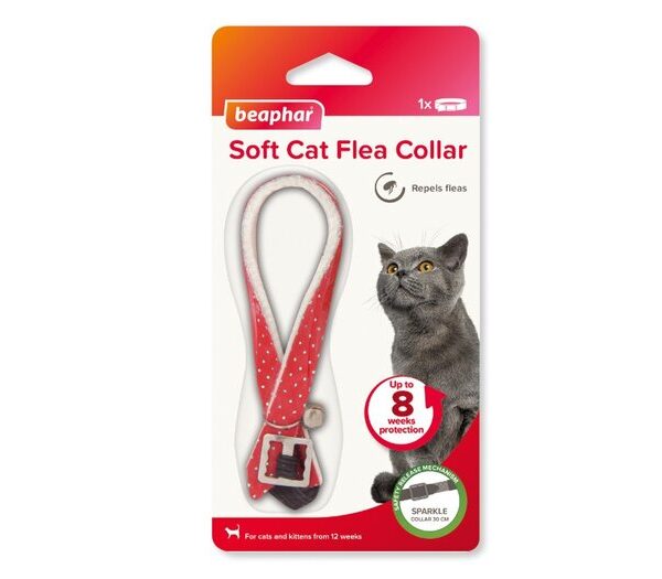 NI Beaphar Cat Soft Flea Collar Sparkle