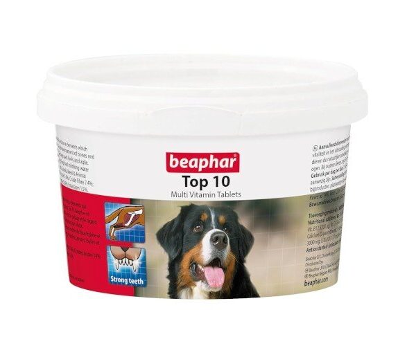 Beaphar Top 10 Vitamin Tablet Dog 180tab