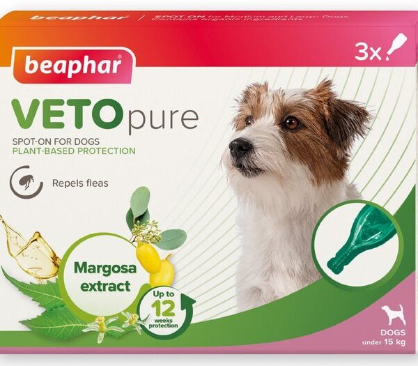 Beaphar Vetopure Sm Dog Natural Spot On