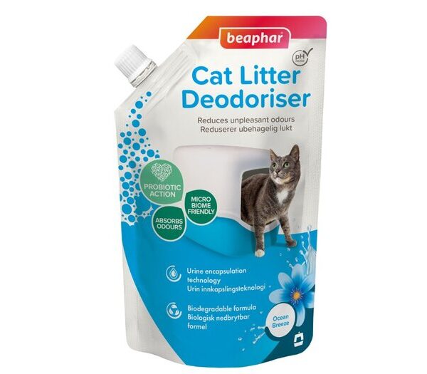 Cat Litter Deodoriser- Ocean Breeze 400g