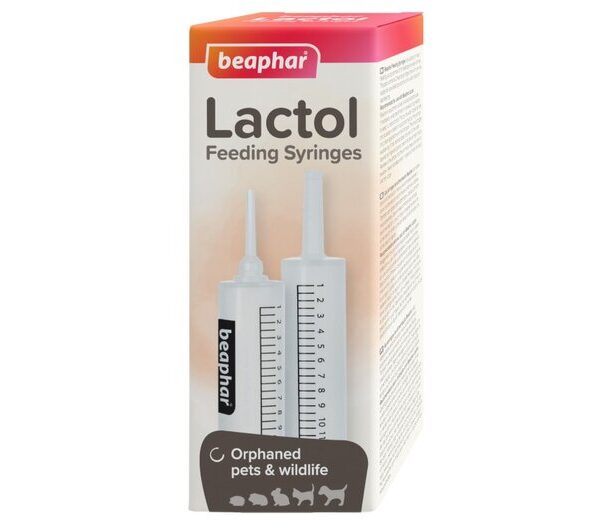 Beaphar Lactol Feeding Syringes 2x15ml