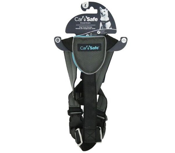 Carsafe Dog Essent Harness Black Large