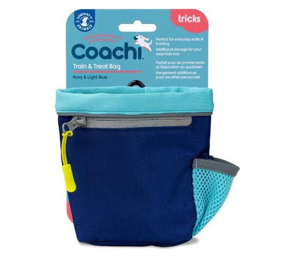 Coachi Train & Treat Bag Navy & Blue