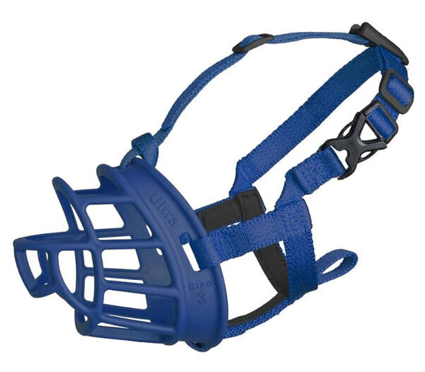 Baskerville Ultra Basket Muzzle S4 Blue