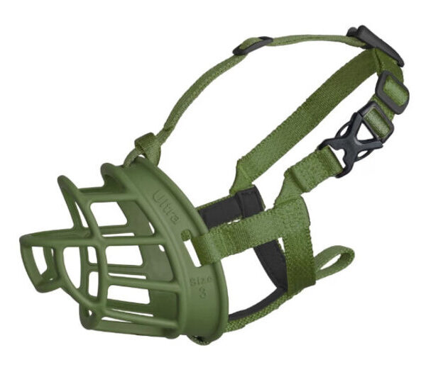 Baskerville Ultra Basket Muzzle S5 Green
