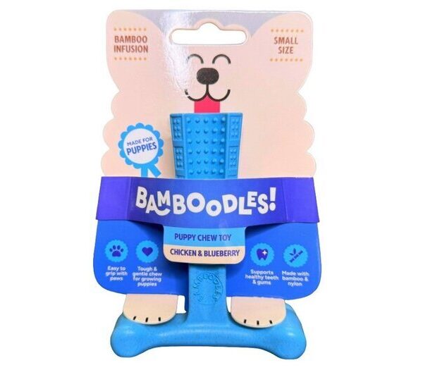 Bamboodles T-Bone Puppy Chic & B'berry 4"