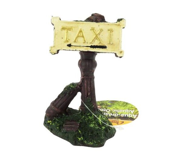 Taxi Stop Sign 12cm